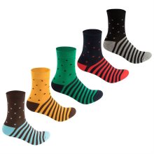 Dámské barevné ponožky Lee Cooper - 5 Ks
