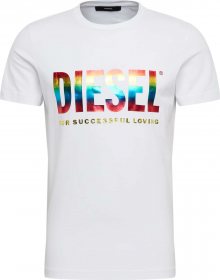 DIESEL Tričko \'BMOWT-DIEGO\' bílá