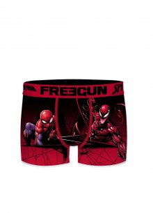 Pánské boxerky Freegun Spiderman červená S