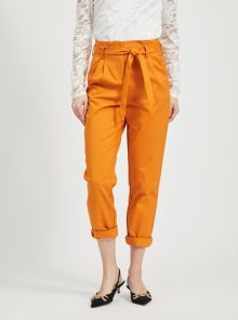 Oranžové kalhoty VILA