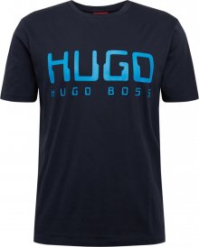 HUGO Tričko \'Dolive203\' modrá