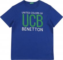 UNITED COLORS OF BENETTON Tričko modrá