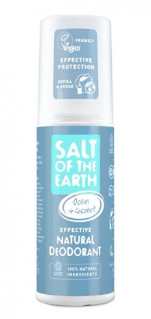 Salt Of The Earth Přírodní minerální deodorant ve spreji Ocean Coconut (Natural Deodorant) 100 ml