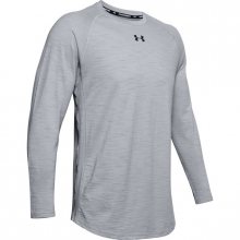 Under Armour Charged Cotton LS-GRY - XS