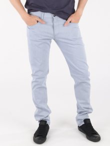 Džíny Trussardi 370 Extra Slim Seasonal - Garment Dyed Modrá
