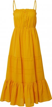 Y.A.S Letní šaty zlatě žlutá
