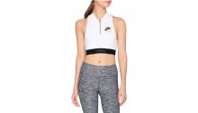 Nike Sportswear Bra Women Crop Top White bílé 930537-100