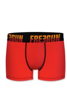 Pánské boxerky Freegun ASS 12B Cotton A\'2 červená-černá M