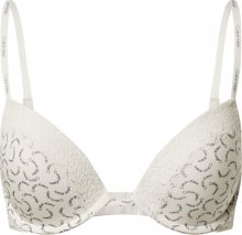Calvin Klein Underwear Podprsenka \'PUSH UP PLUNGE\' bílá / béžová