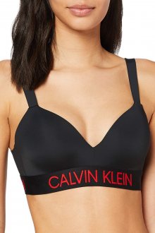 Calvin Klein černý horní díl plavek Demi Bralette Plus Size - S