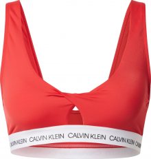 Calvin Klein Swimwear Horní díl plavek \'TWIST BRALETTE\' červená