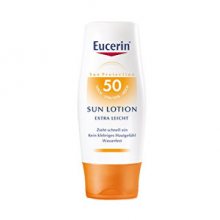 Eucerin Extra lehké mléko na opalování SPF 50 (Sun Lotion Extra Leicht) 150 ml