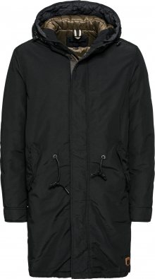 JACK & JONES Zimní parka černá