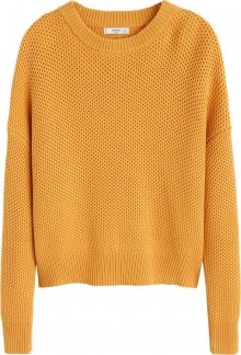 MANGO Svetr \'SWEATER GRAPE\' žlutá