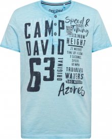 CAMP DAVID Tričko modrá / tmavě modrá
