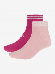Ponožky 4F Sod208 Socks Růžová