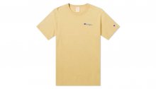 Champion Premium Crewneck T-shirt žluté 214279_S20_YS067