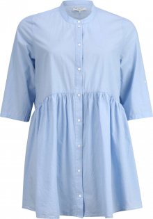 ONLY Carmakoma Košilové šaty \'Chicago\' modrá