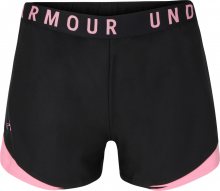 UNDER ARMOUR Sportovní kalhoty \'Play Up Shorts 3.0\' černá / pink
