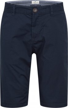 TOM TAILOR Chino kalhoty tmavě modrá