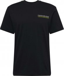 Calvin Klein Jeans Tričko černá