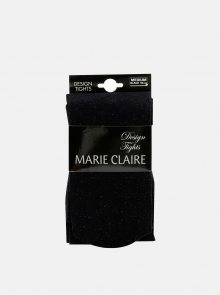 Černé třpytivé punčochové kalhoty Marie Claire 60 DEN