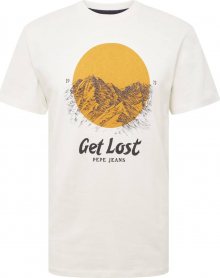 Pepe Jeans Tričko \'BERNARD\' mix barev / bílá