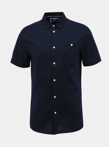 Tmavě modrá košile Burton Menswear London