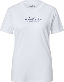 HOLLISTER Tričko bílá