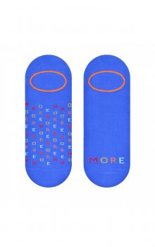 Asymetrické pánské ponožky ťapky More 009 černá 39-42