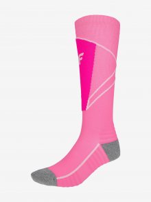 Ponožky 4F Sodn200 Ski Socks Růžová