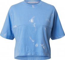 Calvin Klein Jeans Tričko \'Lava Dye\' modrá