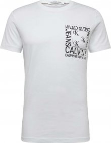 Calvin Klein Jeans Tričko bílá