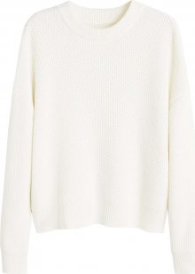 MANGO Svetr \'SWEATER GRAPE\' bílá