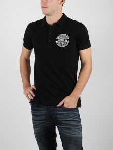 Tričko Diesel Snt-Polow Camicia Černá