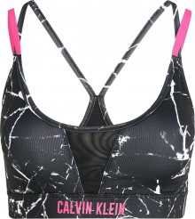 Calvin Klein Performance Sportovní podprsenka \'LOW SUPPORT BRA\' pink / černá / bílá