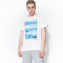 Puma Ss Sneaker Photo Tee Bílá EUR L