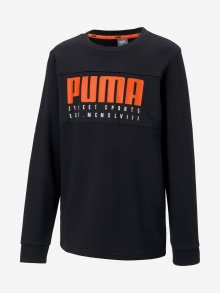 Mikina Puma Alpha Crew Černá