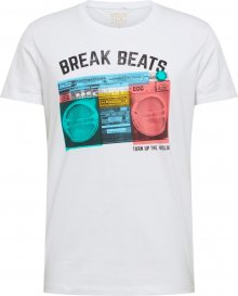 EDC BY ESPRIT Tričko \'OCS beats cn ss\' bílá