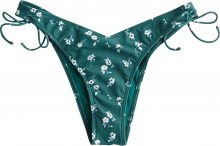 HOLLISTER Spodní díl plavek tmavě zelená