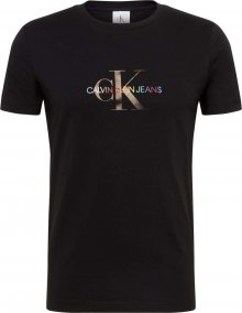 Calvin Klein Jeans Tričko černá / mix barev