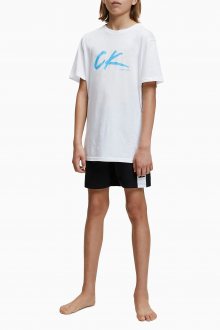 Calvin Klein bílé chlapecké tričko Tee - 140-152