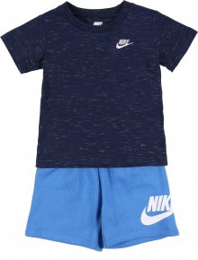 Nike Sportswear Sada \'FRENCH TERRY\' modrá / bílá