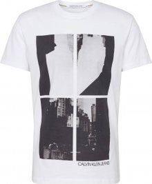 Calvin Klein Jeans Tričko bílá