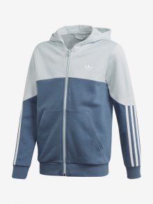 Mikina adidas Originals Outline Fz Hood Modrá