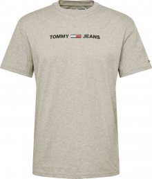 Tommy Jeans Tričko šedá