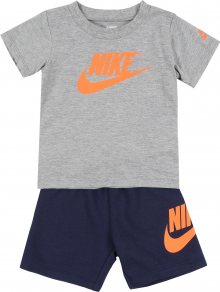 Nike Sportswear Sada \'NSW FRENCH TERRY SHORT SET\' námořnická modř / šedá
