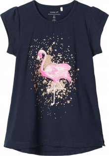 NAME IT Tričko tmavě modrá / pink