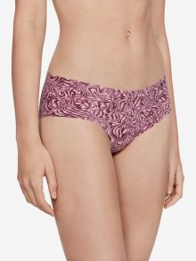 Kalhotky Under Armour Ps Hipster 3Pack Print-Pnk Fialová