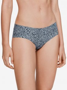 Kalhotky Under Armour Ps Hipster 3Pack Print-Blu Šedá